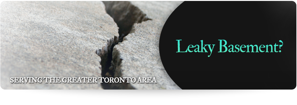 Toronto Waterproofing - Banner Our Services